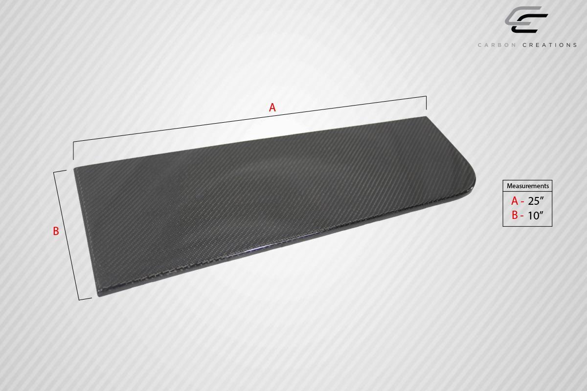 Universal Carbon Creations Rear Splitters - 2 Piece - Image 4