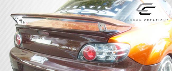 2004-2011 Mazda RX8 Carbon Creations M-1 Carbon Fiber Rear Wing - Image 6