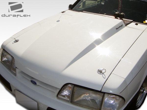 1987-1993 Ford Mustang Duraflex 2" Cowl Hood - Image 2