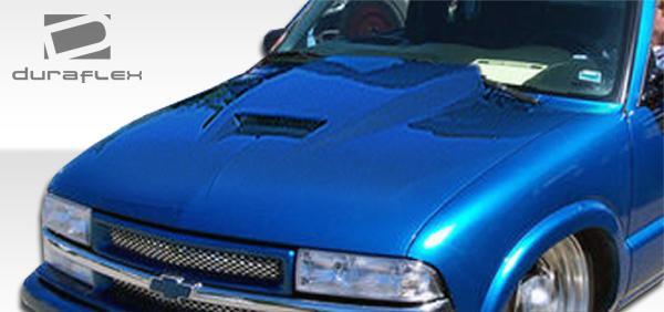 1994-2004 Chevrolet S-10 Duraflex Ram Air Hood - Image 2
