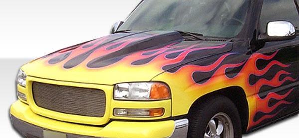 1999-2005 GMC Sierra Duraflex Cowl Hood - Image 1