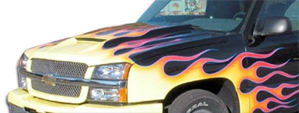 2002-2006 Chevrolet Silverado Duraflex Ram Air Hood - Image 1