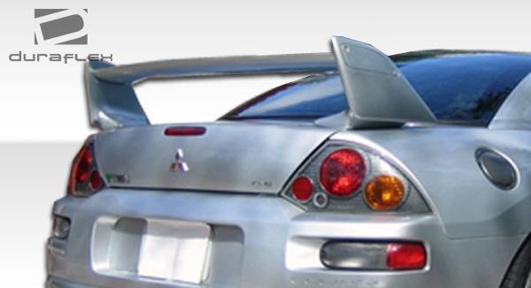 2000-2005 Mitsubishi Eclipse Duraflex Shock Rear Wing - Image 2