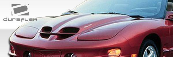 1998-2002 Pontiac Firebird Duraflex WS-6 Hood - Image 3