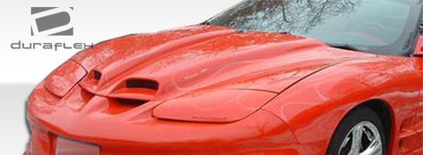 1998-2002 Pontiac Firebird Duraflex WS-6 Hood - Image 4