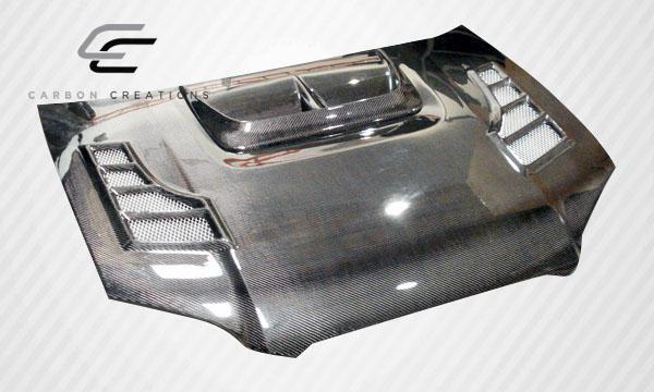 2004-2005 Subaru Impreza Carbon Creations C-1 Carbon Fiber Hood - Image 6