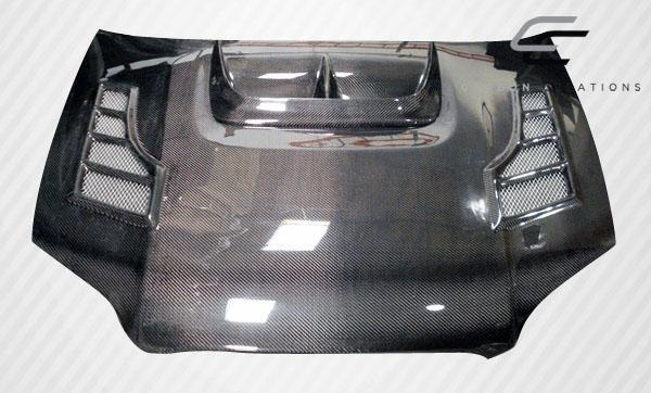 2004-2005 Subaru Impreza Carbon Creations C-1 Carbon Fiber Hood - Image 7
