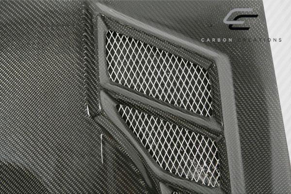2004-2005 Subaru Impreza Carbon Creations C-1 Carbon Fiber Hood - Image 9