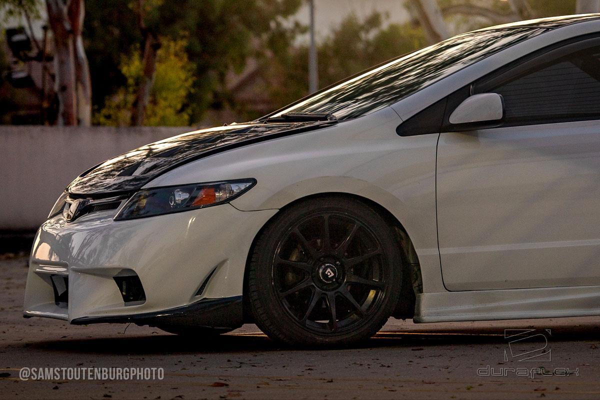 2006-2011 Honda Civic Carbon Creations Circuit Carbon Fiber Hood - Image 4