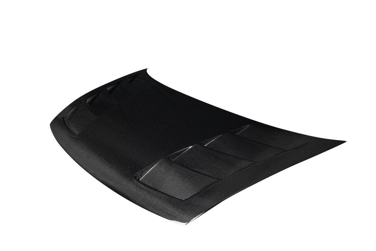 2006-2011 Honda Civic Carbon Creations Circuit Carbon Fiber Hood - Image 6