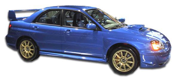 2002-2007 Subaru Impreza Duraflex STI Look Side Skirts - Image 1
