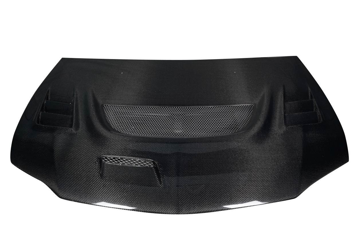 2003-2006 Mitsubishi Evolution Carbon Creations C-1 Carbon Fiber Hood - Image 2