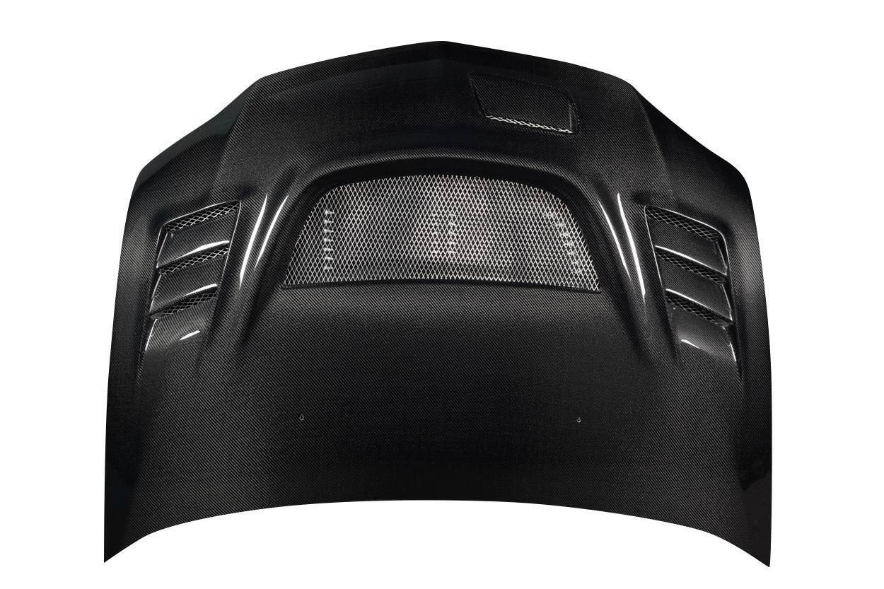 2003-2006 Mitsubishi Evolution Carbon Creations C-1 Carbon Fiber Hood - Image 4