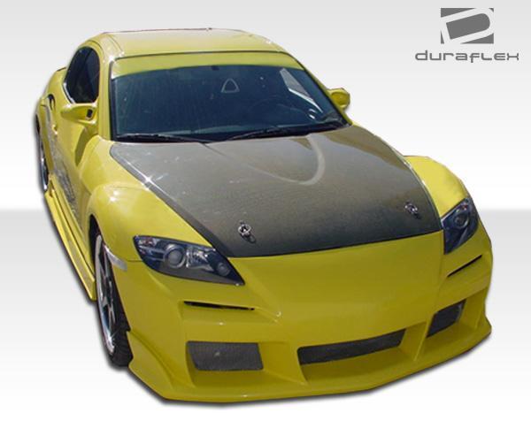 2004-2011 Mazda RX8 Duraflex Raven Side Skirts - Image 2
