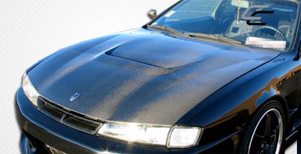 1997-1998 Nissan 240SX Carbon Creations M-1 Carbon Fiber Hood - Image 3