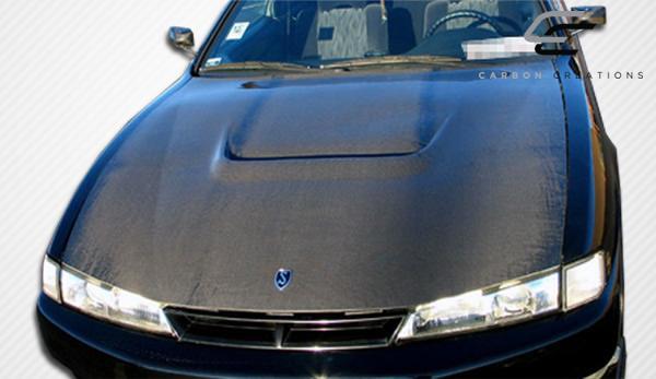 1997-1998 Nissan 240SX Carbon Creations M-1 Carbon Fiber Hood - Image 4