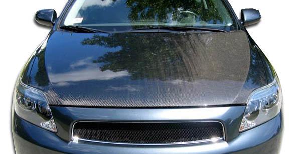 2005-2010 Scion TC Carbon Creations OEM Look Carbon Fiber Hood - Image 1