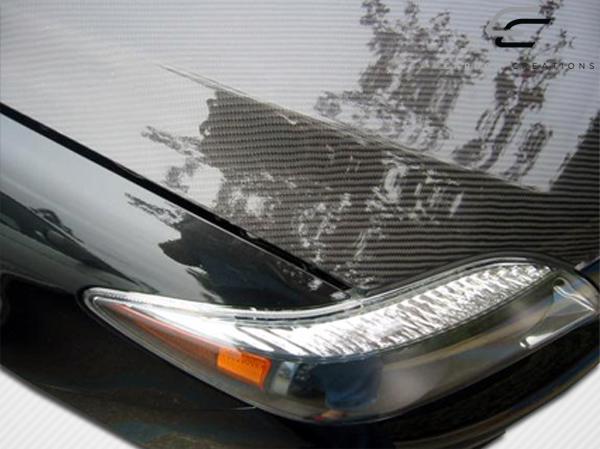 2005-2010 Scion TC Carbon Creations OEM Look Carbon Fiber Hood - Image 2