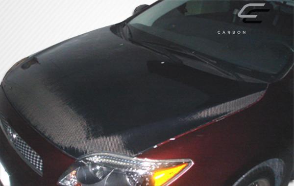 2005-2010 Scion TC Carbon Creations OEM Look Carbon Fiber Hood - Image 4