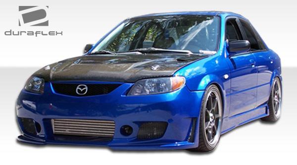 1999-2003 Mazda Protege Duraflex B-2 Side Skirts - Image 2