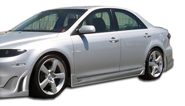 2003-2008 Mazda 6 Duraflex Bomber Side Skirts - Image 1