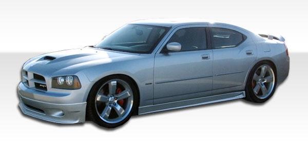 2006-2010 Dodge Charger Duraflex VIP Side Skirts - Image 1