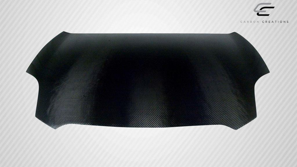 2006-2012 Mitsubishi Eclipse Carbon Creations OEM Look Carbon Fiber Hood - Image 3