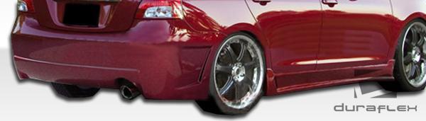 2007-2011 Toyota Yaris Duraflex B-2 Side Skirts - Image 3