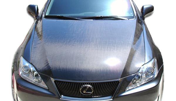 2006-2013 Lexus IS Carbon Creations OEM Look Carbon Fiber Hood - Image 1