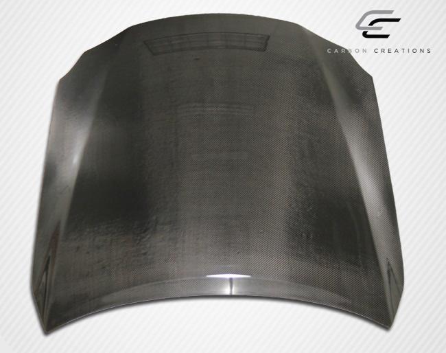 2006-2013 Lexus IS Carbon Creations OEM Look Carbon Fiber Hood - Image 4
