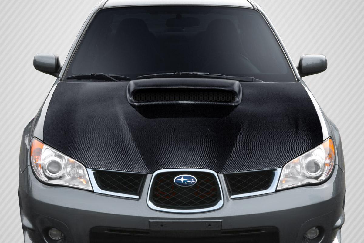 2006-2007 Subaru Impreza Carbon Creations STI Look Carbon Fiber Hood - Image 1