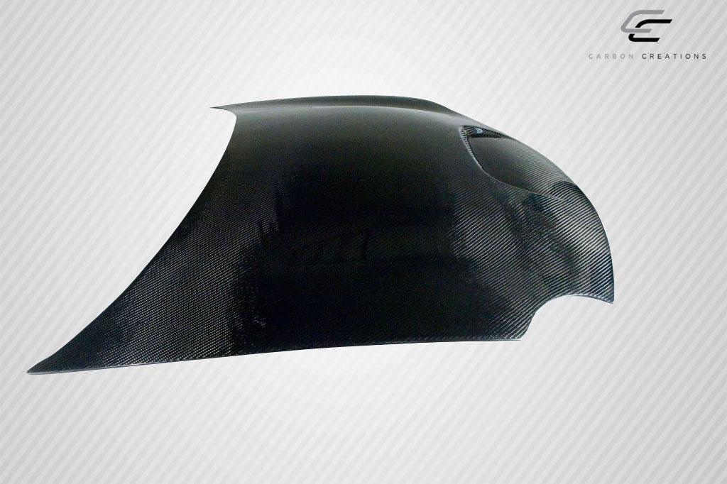 2000-2005 Dodge Neon Carbon Creations SRT Look Carbon Fiber Hood - Image 8