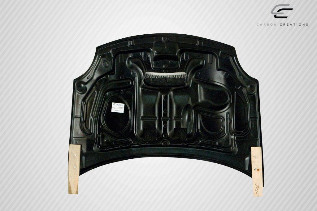 2000-2005 Dodge Neon Carbon Creations SRT Look Carbon Fiber Hood - Image 9