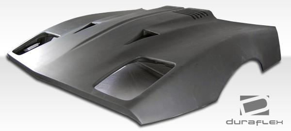 1985-1996 Chevrolet Corvette Duraflex Twin Turbo Hood - Image 4
