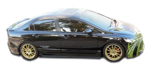 2006-2011 Honda Civic Duraflex B-2 Side Skirts - Image 1