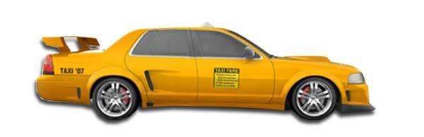 1998-2007 Ford Crown Victoria Duraflex GT Concept Side Skirts - Image 1