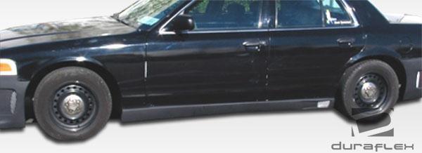 1998-2007 Ford Crown Victoria Duraflex GT Concept Side Skirts - Image 6