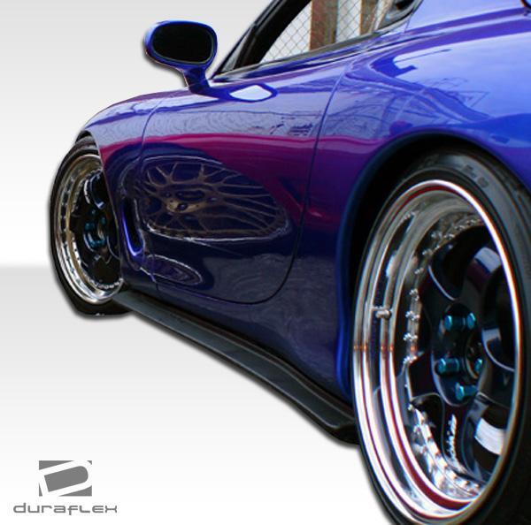 1993-1997 Mazda RX7 Duraflex Type F Side Skirts - Image 2