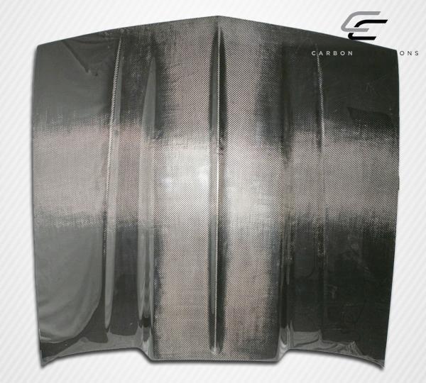 1982-1992 Chevrolet Camaro Carbon Creations Cowl Carbon Fiber Hood - Image 2