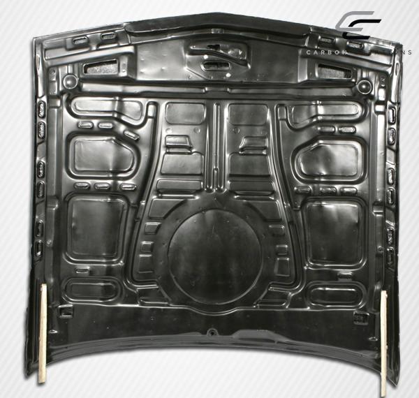 1982-1992 Chevrolet Camaro Carbon Creations Cowl Carbon Fiber Hood - Image 4