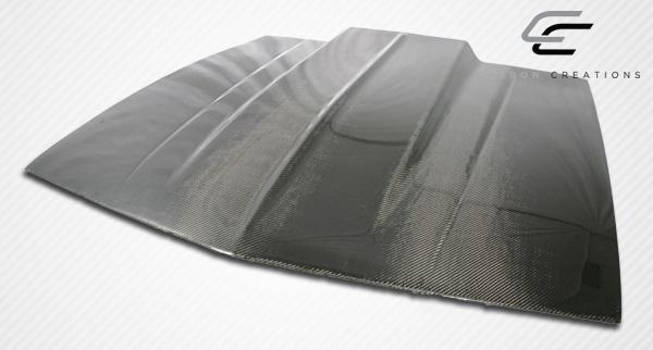 1982-1992 Chevrolet Camaro Carbon Creations Cowl Carbon Fiber Hood - Image 7