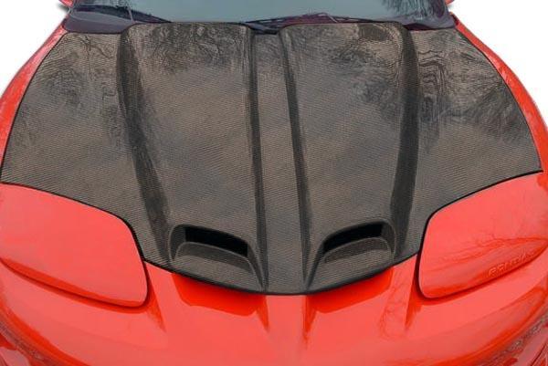 1998-2002 Pontiac Firebird Carbon Creations WS-6 Carbon Fiber Hood - Image 1