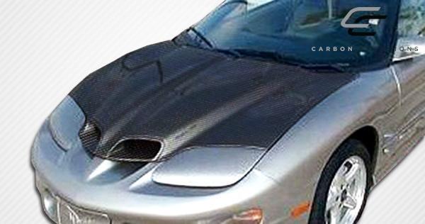 1998-2002 Pontiac Firebird Carbon Creations WS-6 Carbon Fiber Hood - Image 2