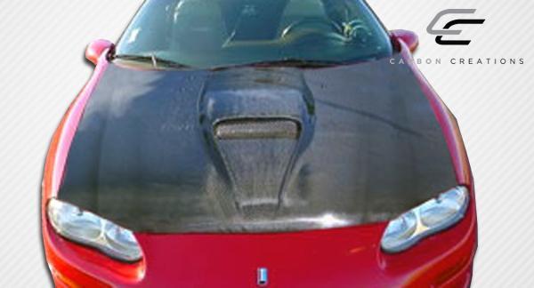 1998-2002 Chevrolet Camaro Carbon Creations Supersport Carbon Fiber Hood - Image 2