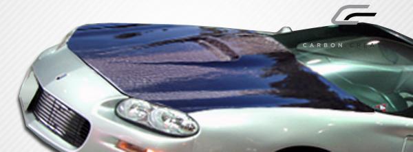1998-2002 Chevrolet Camaro Carbon Creations Supersport Carbon Fiber Hood - Image 9