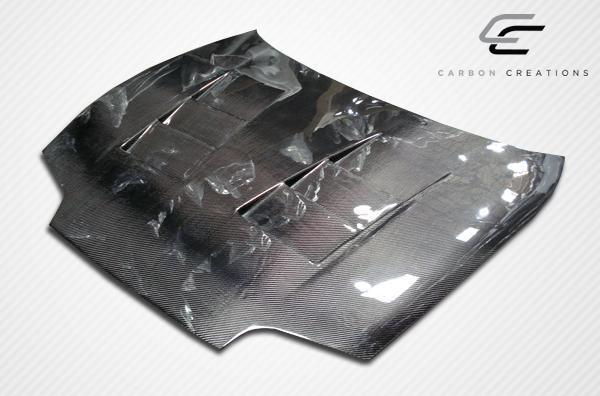 1993-1998 Toyota Supra Carbon Creations TS-1 Carbon Fiber Hood - Image 6