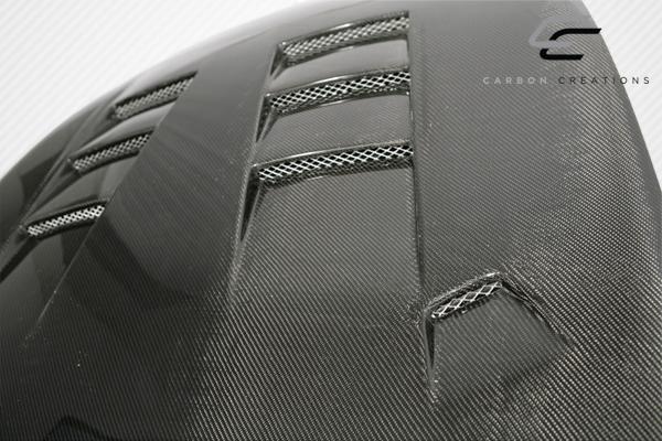 1993-1998 Toyota Supra Carbon Creations TS-1 Carbon Fiber Hood - Image 8