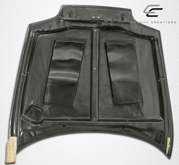 1993-1998 Toyota Supra Carbon Creations TS-1 Carbon Fiber Hood - Image 9