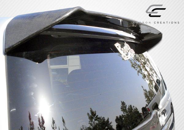 2008-2015 Scion xB Carbon Creations OEM Look Carbon Fiber Rear Wing - Image 4