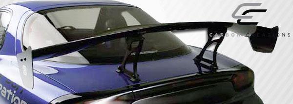 Universal Carbon Creations GT Concept Wing Trunk Lid Spoiler - 1 Piece - Image 3